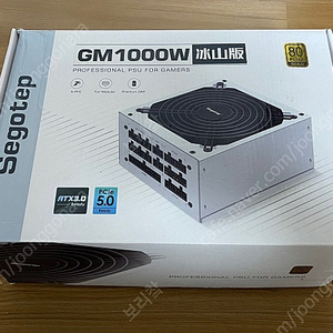 세고텝 GM1000W 80플러스 골드 파퉈