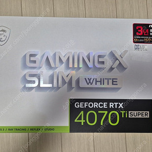 msi 4070TI Super white 팝니다.