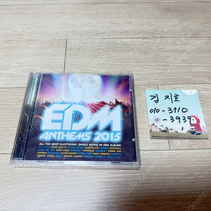 EDM ANTHEMS 2015 CD 중고 팝니다.