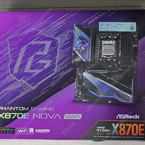 x870e nova 메인보드 팝니다(미개봉 국내정발)