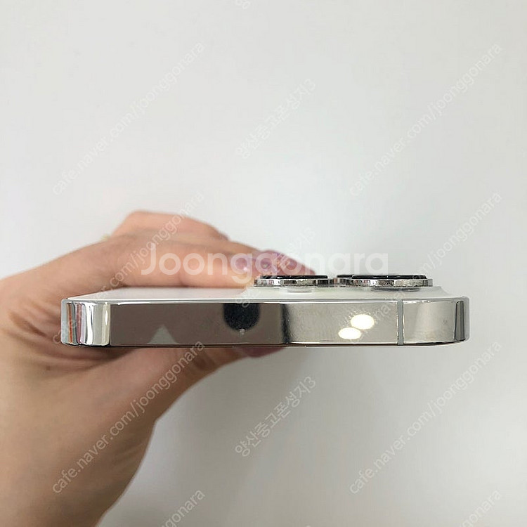 (양산중고폰) 45452 외관깨끗 아이폰13프로 화이트...--3