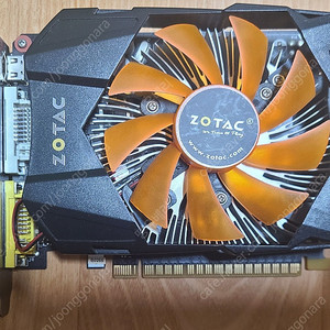 Zotac 지포스 GTX750TI 2G 무전원 팝니다