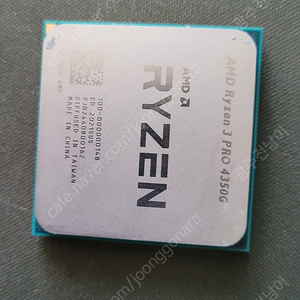 CPU AMD 라이젠 4350G + 프리즘쿨러