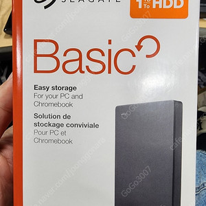 시게이트 외장하드 1테라 seagate 1TB 미사용 씨게이트