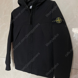 스톤아일랜드 Stone Island Junior 로고 패치 후드 재킷 8yrs