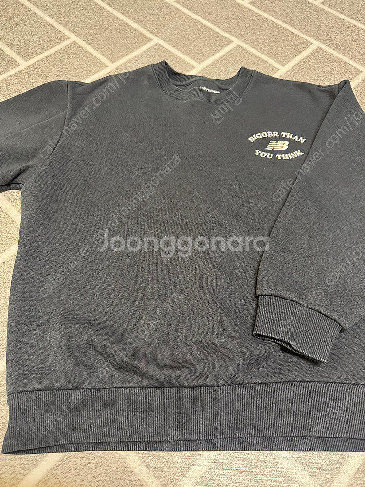 뉴발란스키즈 기모맨투맨150--7