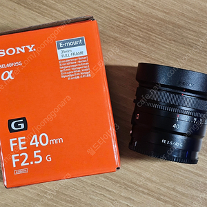 소니정품 sel40f25g sel40f25 40mm f2.5 소니 40g 박스풀셋 판매