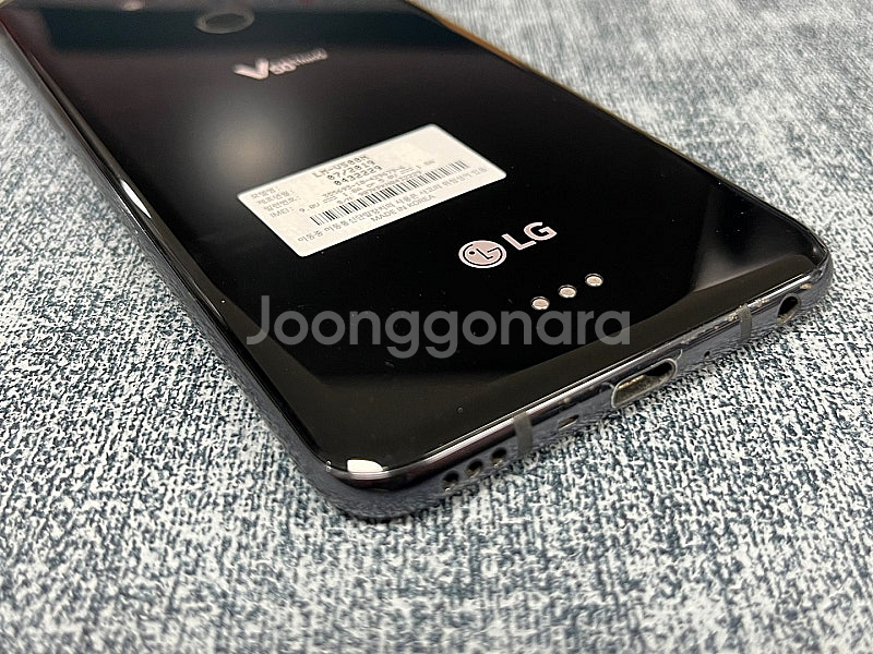 (무잔상) LG V50 블랙 128G 외관 미파손 깔끔...--8