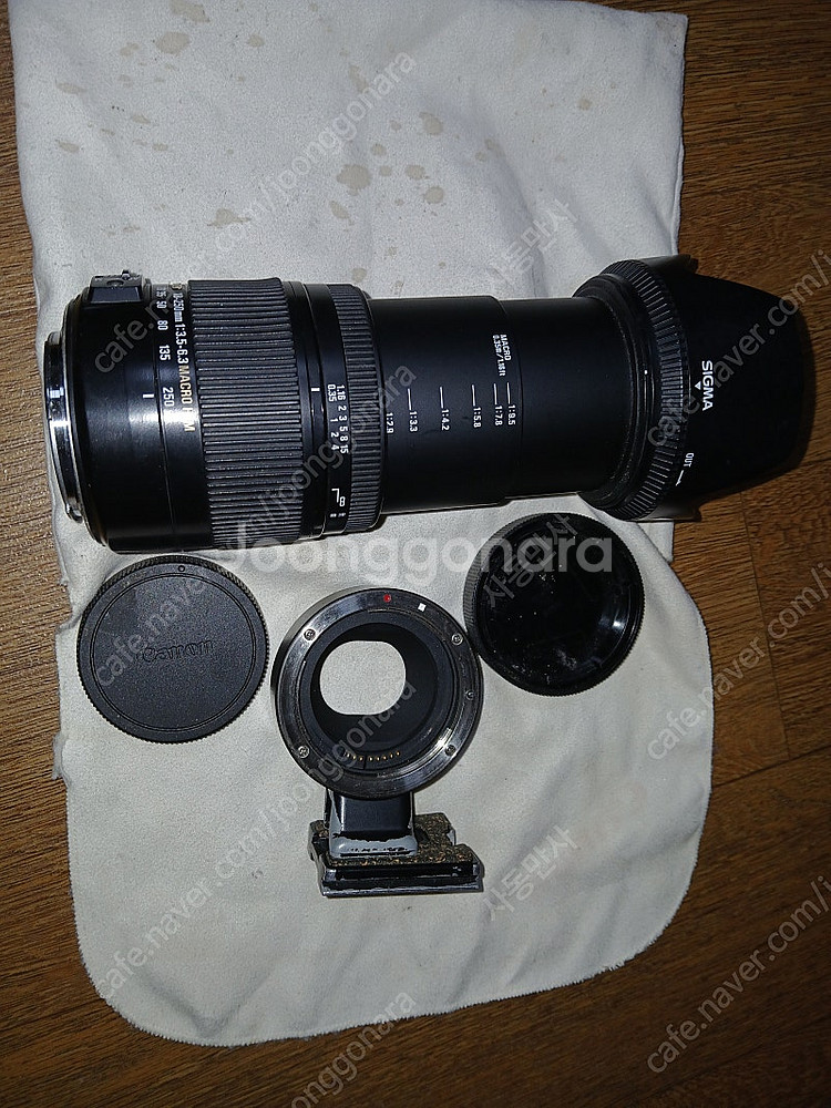케논용 시그마렌즈18-250mm--0