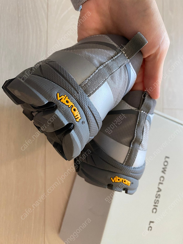 로우클래식 비브람 스니커즈, 로우클래식 운동화 실버--6