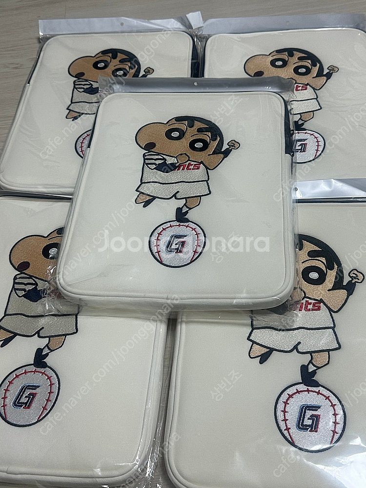롯데자이언츠 짱구 콜라보 아이패드 케이스--0