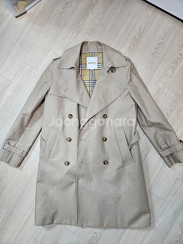 빈폴 남성 트렌치코트 베이지 팝니다 100-105사이즈--0