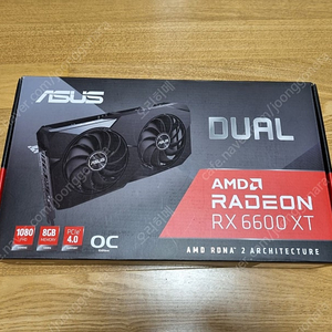 asus dual 6600xt 팝니다