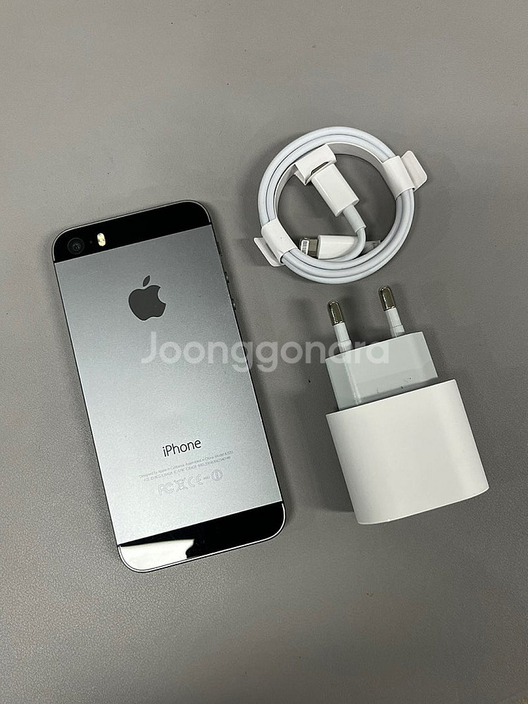 아이폰5S 스그색상 16G 미파손 무잔상 깔끔한 단말기...--1