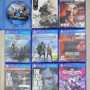 ps4 콜옵 모던워페어, 니어오토마타 고티, 철권7, 갓오브워, 라그나로크, 바하7 골드, 라오어 1,2 가오갤