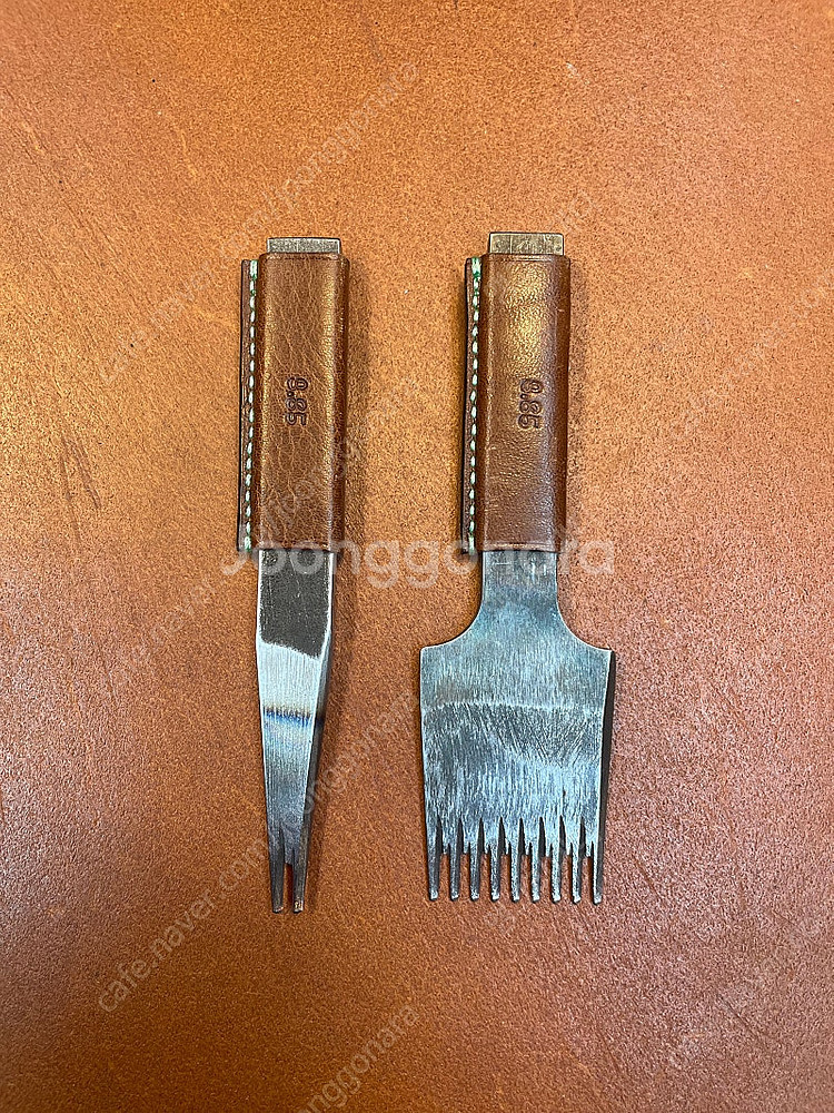 가죽공예 그리프(태화 모노크롬 사선 3.85, 2날+9날세트)--0