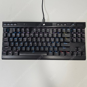 커세어 K70 RGB TKL 한글 적축 텐키리스 기계식키보드