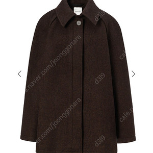 (구해요)le17septembre Raglan Sleeve Half Coat - Brown 36