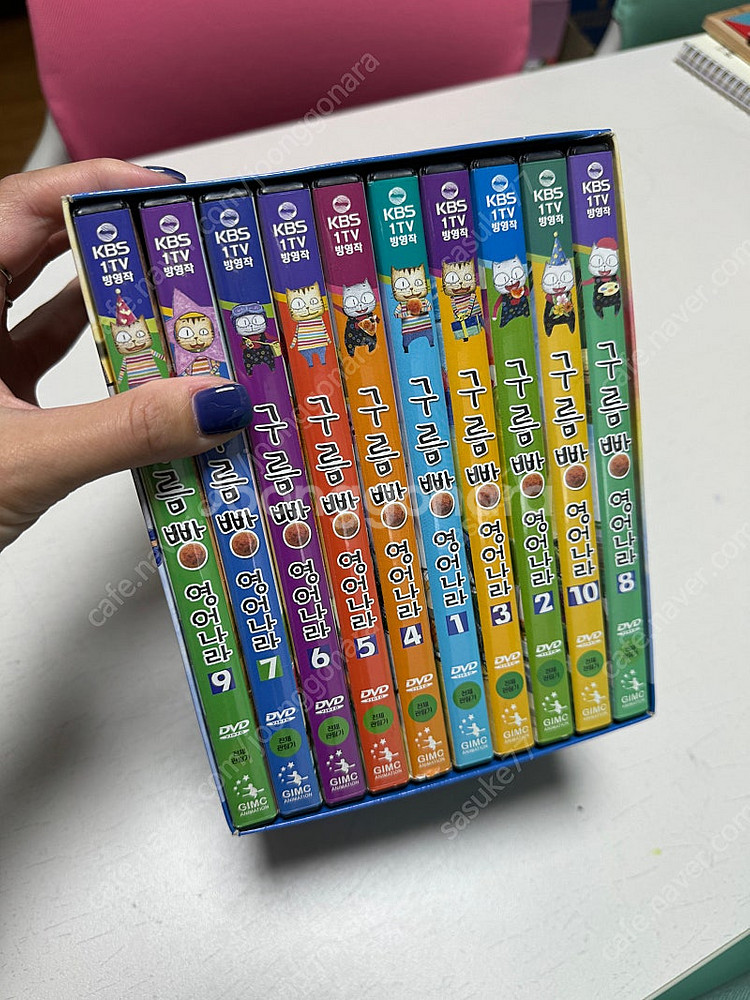 구름빵 영어책 / DVD--2