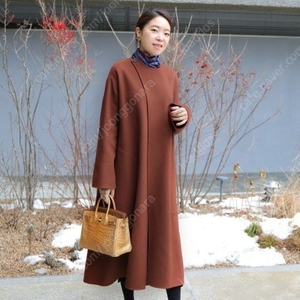 몽또또 Evelyn Collarless Long Coat