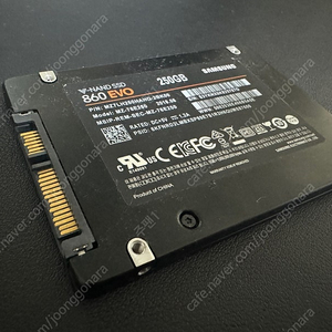 삼성 860 EVO SSD 250G 팝니다