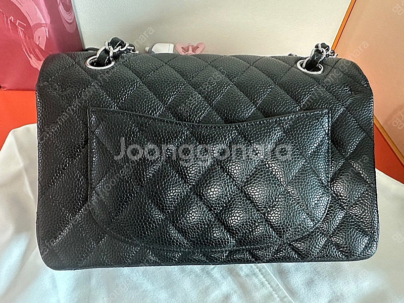 샤넬 클래식 스몰 은장 판매합니다.--3