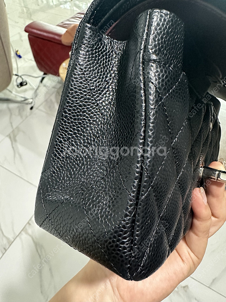 샤넬 클래식 스몰 은장 판매합니다.--6