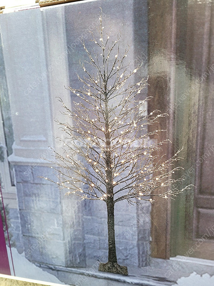 새상품) 크리스마스 장식 LED 얼음꽃 나무 210cm...--0
