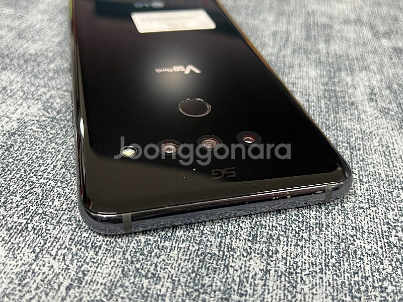 (무잔상) LG V50 블랙 128G 외관 미파손 깔끔...--6