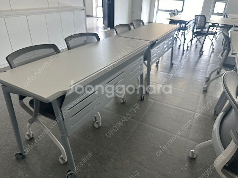퍼시스 책상 얼라인 연수용,세미나,학원용,회의용,폴딩테...--2