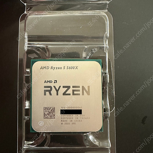 AMD 5600X CPU 정품 (멀티팩) 팝니다.