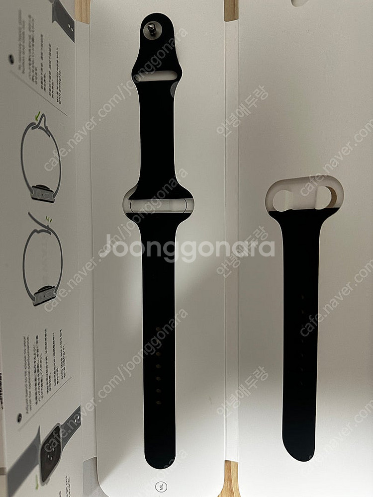 애플워치8 45mm 스테인리스(그라파이트) 리퍼제품--2