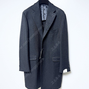 GIAMPAOLO(지암파올로) / HERRINGBONE WOOL SINGLE COAT (헤링본 울 싱글코트)