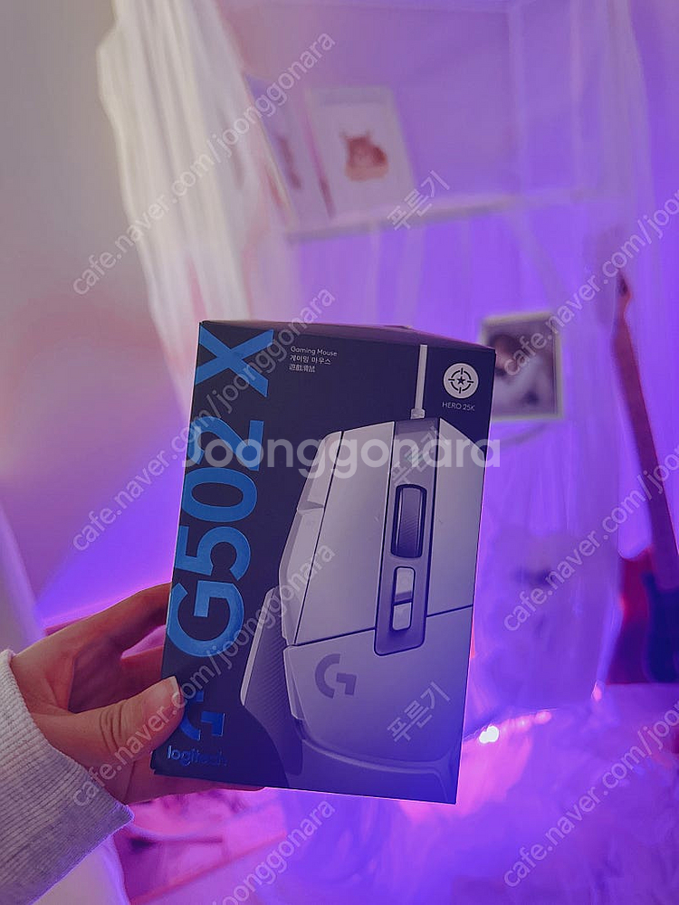 로지텍 마우스 G502X 박스포함--1