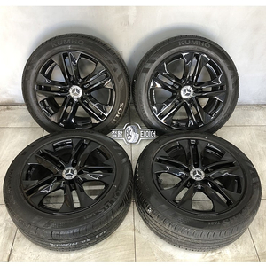 벤츠 C클래스 아방가르드 17인치 블랙 휠 타이어 225/50R17 C클래스 E클래스