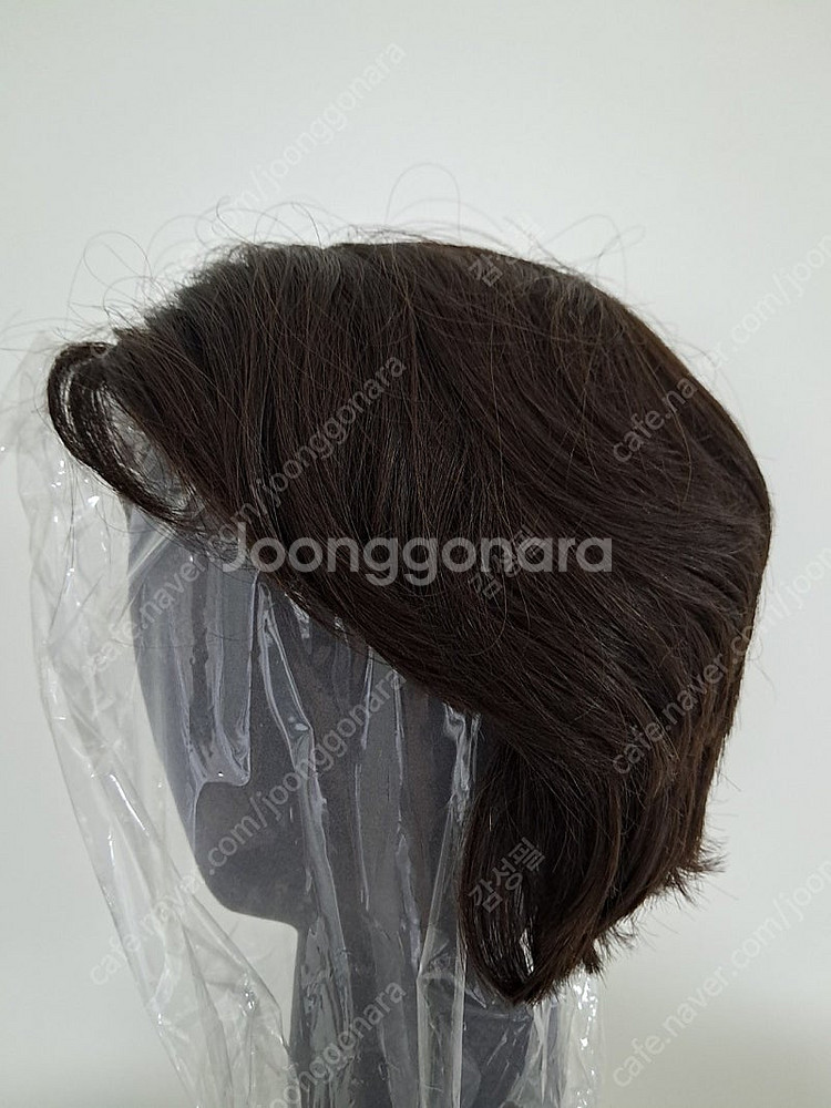 항암가발, 인모 100%, 통가발, 사용 안함--1