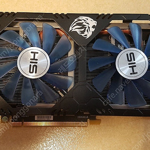 AMD 라데온 HIS RX570 RX560 VGA 그래픽카드 (고장 부품용)