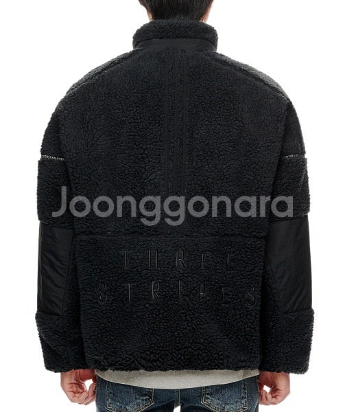 아디다스 보아 후리스 자켓 사용감 거진없음--2