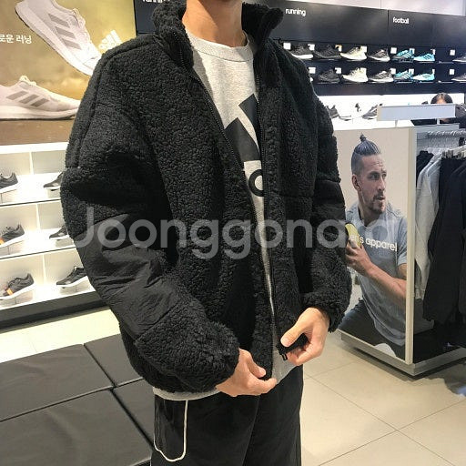 아디다스 보아 후리스 자켓 사용감 거진없음--3