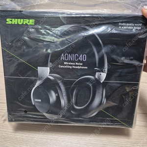 미개봉 AONIC40 Wireless Noise Cancelling Headphones 슈어 헤드폰 175,000원