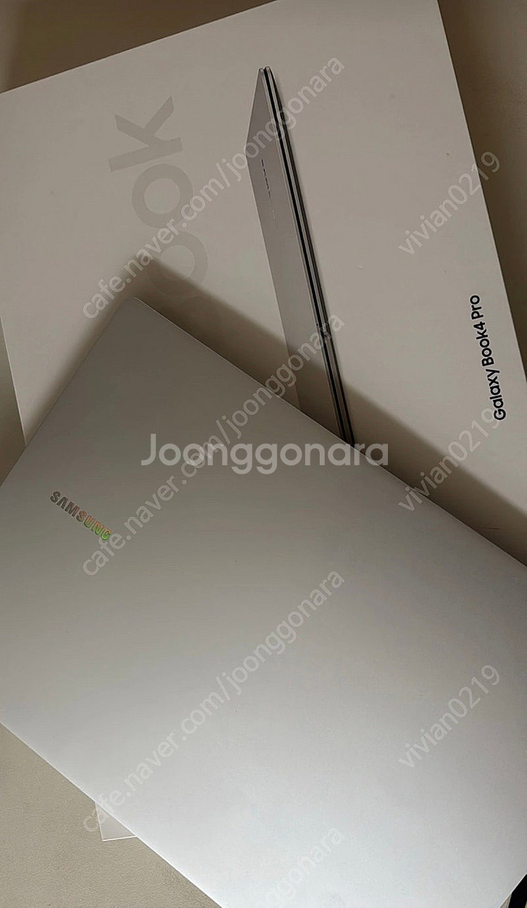 (S급)삼성 갤럭시북4 PRO 16인치 플래티넘실버 저...--1
