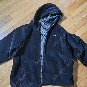 Supreme x Nike Arc Corduroy Hooded Jacket Black(XL)