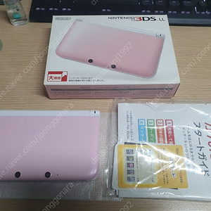 구큰다수 3ds xl ll 핑크 S급 거의 새것 박스 포함