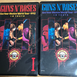 Guns N' Roses 1992년 도쿄투어 비디어테입