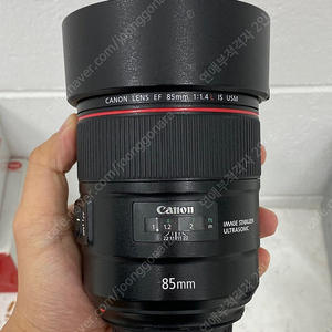 캐논 손만두 EF 85mm F1.4L IS USM 정품 판매합니다.