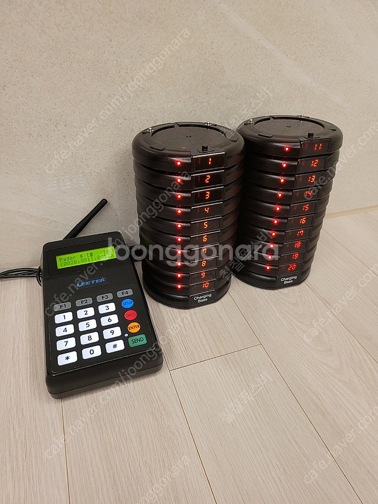 리텍 g3 진동벨 20개 풀세트 팝니다 7일사용 기스전...--0