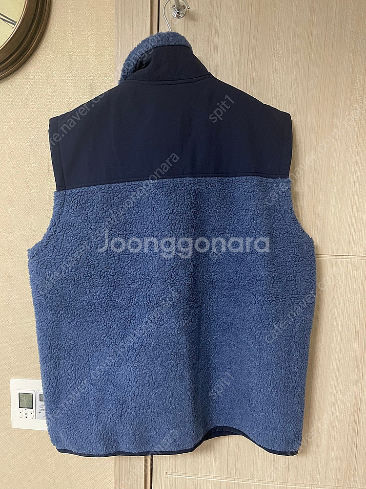 폴로 양털 조끼 네이비 L(105)사이즈 판매 (택포)--1