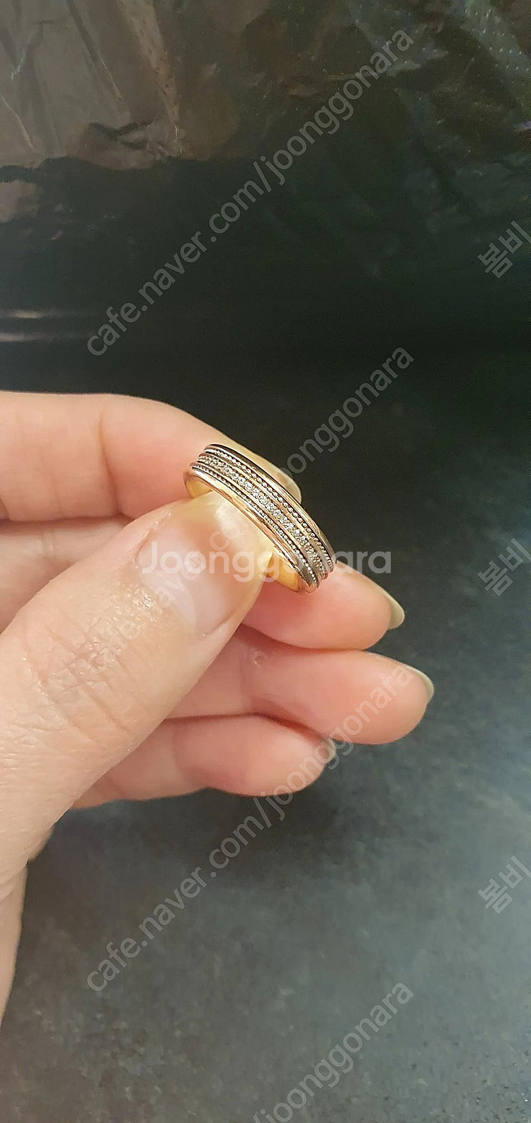 14k 핑골 핸드메이드 링반지 판매합니다.--1