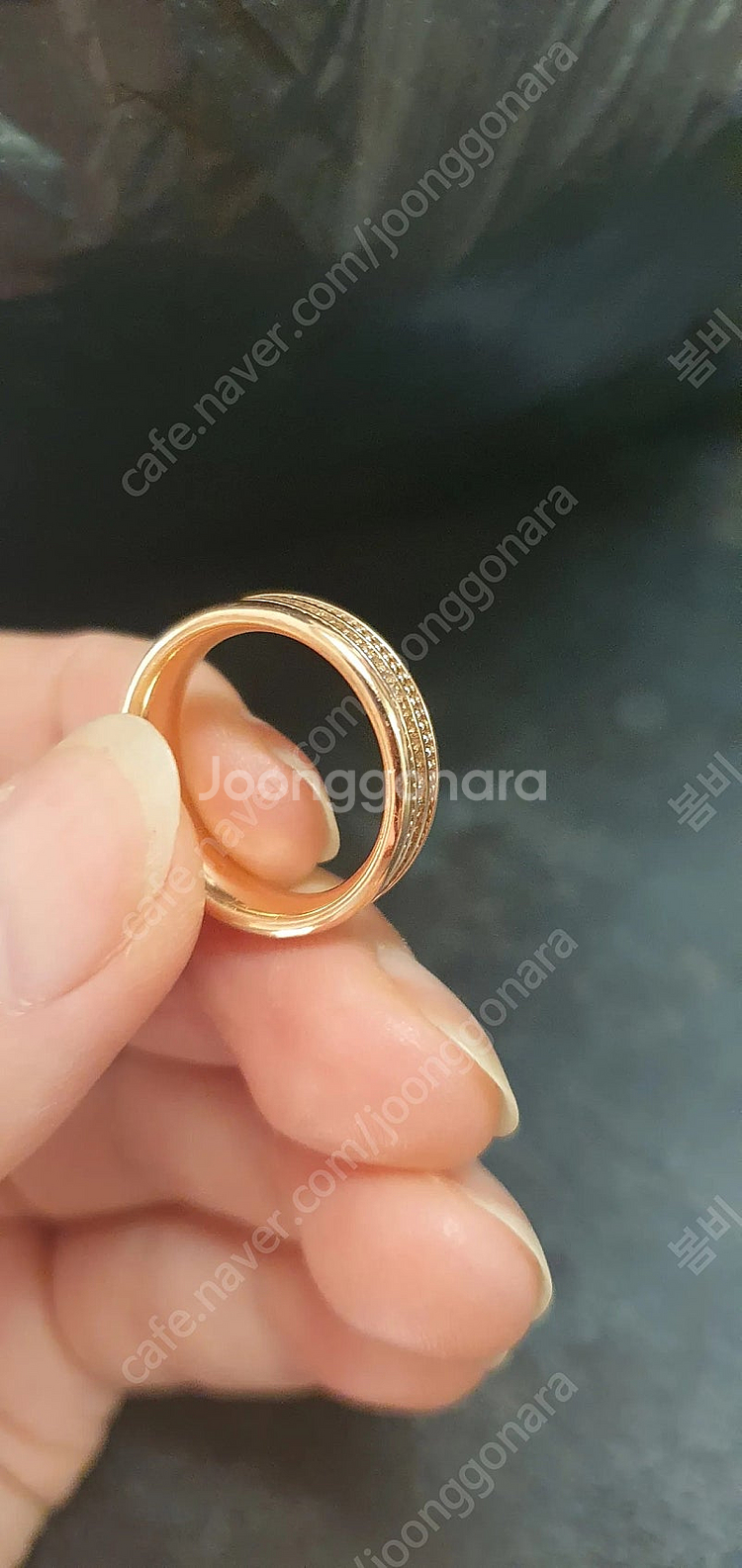 14k 핑골 핸드메이드 링반지 판매합니다.--2