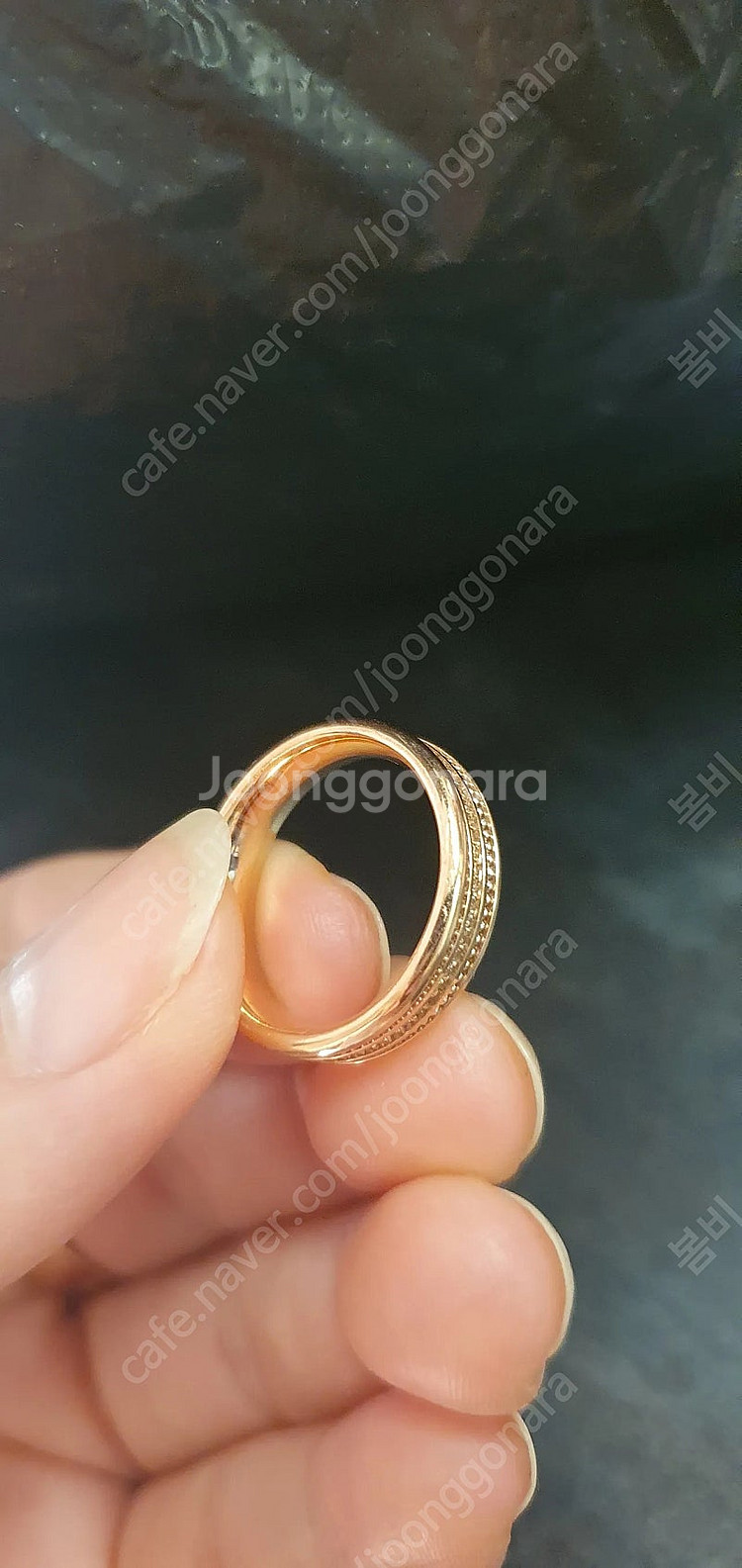 14k 핑골 핸드메이드 링반지 판매합니다.--8